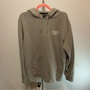 Vans Gray Printed Hoodie Size M